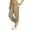 Beige-Ca3, variant on Capri Joggers Womens Elastic Waist Adjustable Lightweight Cargo Pants Drawstring Pull on Stretch Cinch Bottom Baggy Pants with Pockets Army Green XXL