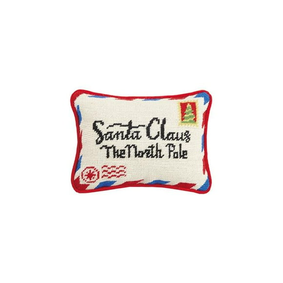 Peking Handicraft 31JES243C09OB 6.5 x 9 Po Oreiller Pointe d'Aiguille Pôle Nord - Pack de 2