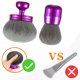 thumbnail image 3 of Juego de cepillos Kabuki 9PINE, 2 piezas, multifuncionales, color morado, 3 of 9