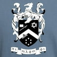 thumbnail image 3 of CafePress - Pi Alpha Phi Black And White Crest T Shirt - Mens Comfort Colors Shirt, 3 of 5