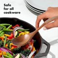 thumbnail image 4 of Wooden Spoon Long Handle Solid Wooden Rice Spoon Dessert Spoon Handmade Spoon And Fork Tableware, 4 of 4