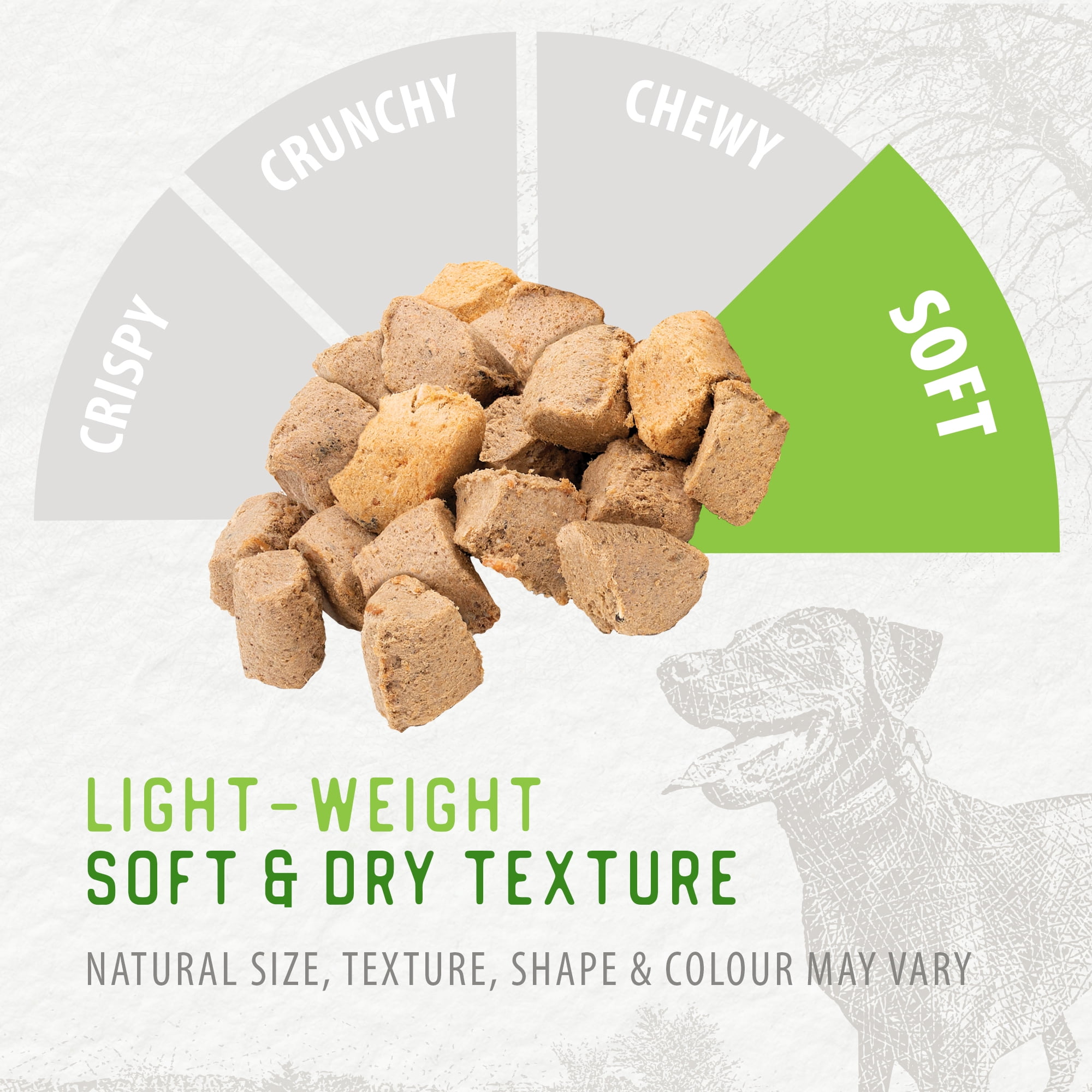 Caledon Farms Freeze Dried Salmon Bites All Natural Dog Treats 90g