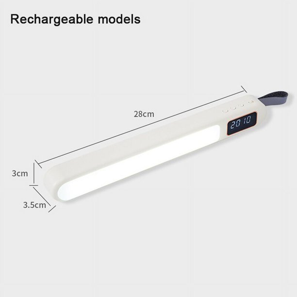 Lámpara de mesa LED recargable por USB, luz de lectura magnética colgante, accesorios de oficina para escritorio, dormitorio, mesita de noche