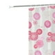 thumbnail image 2 of Cortina impermeable de 180x200 cm Cortina de baño para dormitorio (Flor) Tmvgtek Libre de BPA, 2 of 6
