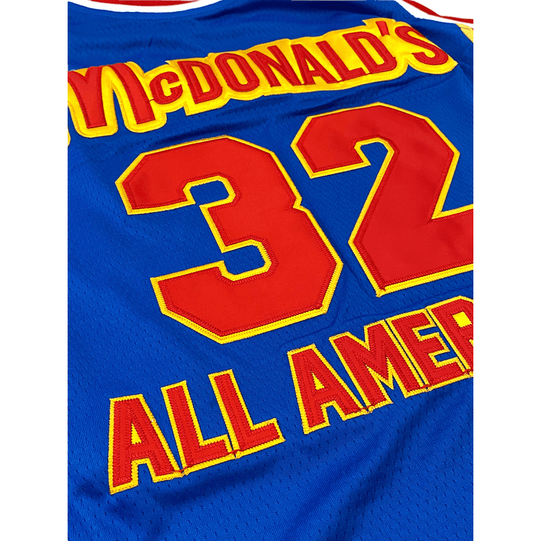 Lebron James Men's Headgear Classics McDonald's All American High School  Basketball Jersey (X-Large)