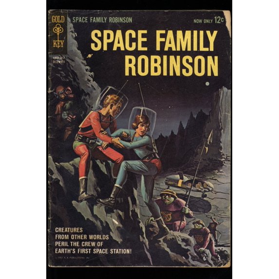 Space Family Robinson #1 VG 4.0 First issue! Painted Cover by George Wilson Comic Book