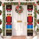 thumbnail image 2 of Cartel navideño de soldado Cascanueces, decoración de copla para el hogar, vacaciones, decoración de puerta de Feliz Navidad, Feliz Año Nuevo, 2 of 4