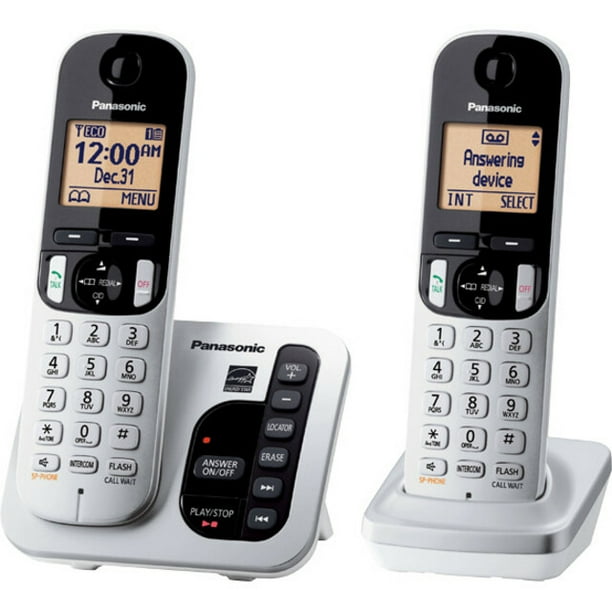 Panasonic KXTGD394B - Téléphone sans fil avec répondeur, 4