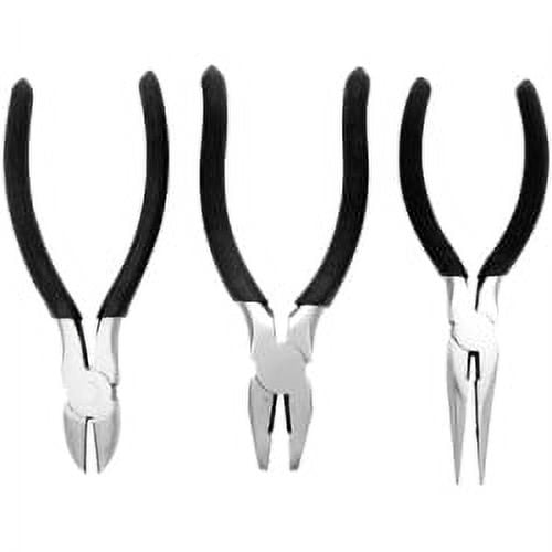 3 pc Pliers Set - 6"" LN, 6"" Di