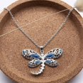 thumbnail image 3 of collier Libellule Chane Animale 1 Pice Pendentif Libellule En Coquille D'haliotide Bijoux Cadeau Pour Femmes Amoureux Des Libellules Pour Filles, 3 of 5