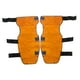 thumbnail image 2 of 2 fundas protectoras para piernas de soldador, protectores de rodilla seguros y protectores de piernas. Naranja, 2 of 9