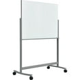 thumbnail image 2 of Global Industrial 48"W x 36"H Mobile Glass Board, 2 of 6
