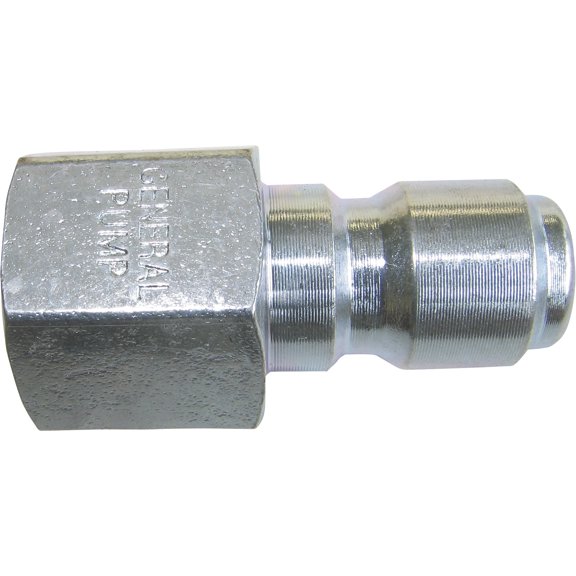 NorthStar Pressure Washer Plated Steel Nipple, 3/8in. Female, 4500 PSI