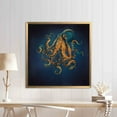 thumbnail image 5 of Luxury Art, Modern Art Canvas, Contemporary Art, Octopus, Trendy Canvas Art, Octopus Canvas Art, Gold Wall Decor, Animal Poster, Canvas Wall Decor - Gallery Wrapped, 5 of 6
