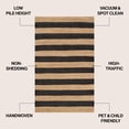 JONATHAN Y NATURAL FIBER 3 x 5 Area Rug, Jayden Rustic Farmhouse Woven ...