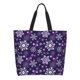 thumbnail image 1 of Easygdp Christmas Purple Snowflakes Bolsas Tote para Mujer, Bolsos de Hombro para Viaje, Bolsos de Mano de Gran Capacidad para Compras y Trabajo, 1 of 8