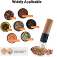 thumbnail image 4 of Salt and Pepper Grinder Set with Adjustable Grind Size Coarseness, 2-piece, 4 of 5