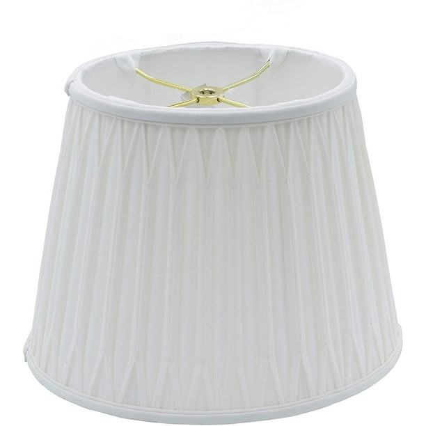 Double Smocked Pleat Washer Lamp Shade, How To Measure A Lampshade Harp