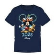 thumbnail image 5 of Disney Mickey & Friends 2025 Navy Youth Tee Shirt, XS-XL (Unisex), 5 of 5