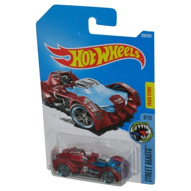 Hot Wheels Street Beasts 9/10 (2015) Red Turbot Toy Car 209/250
