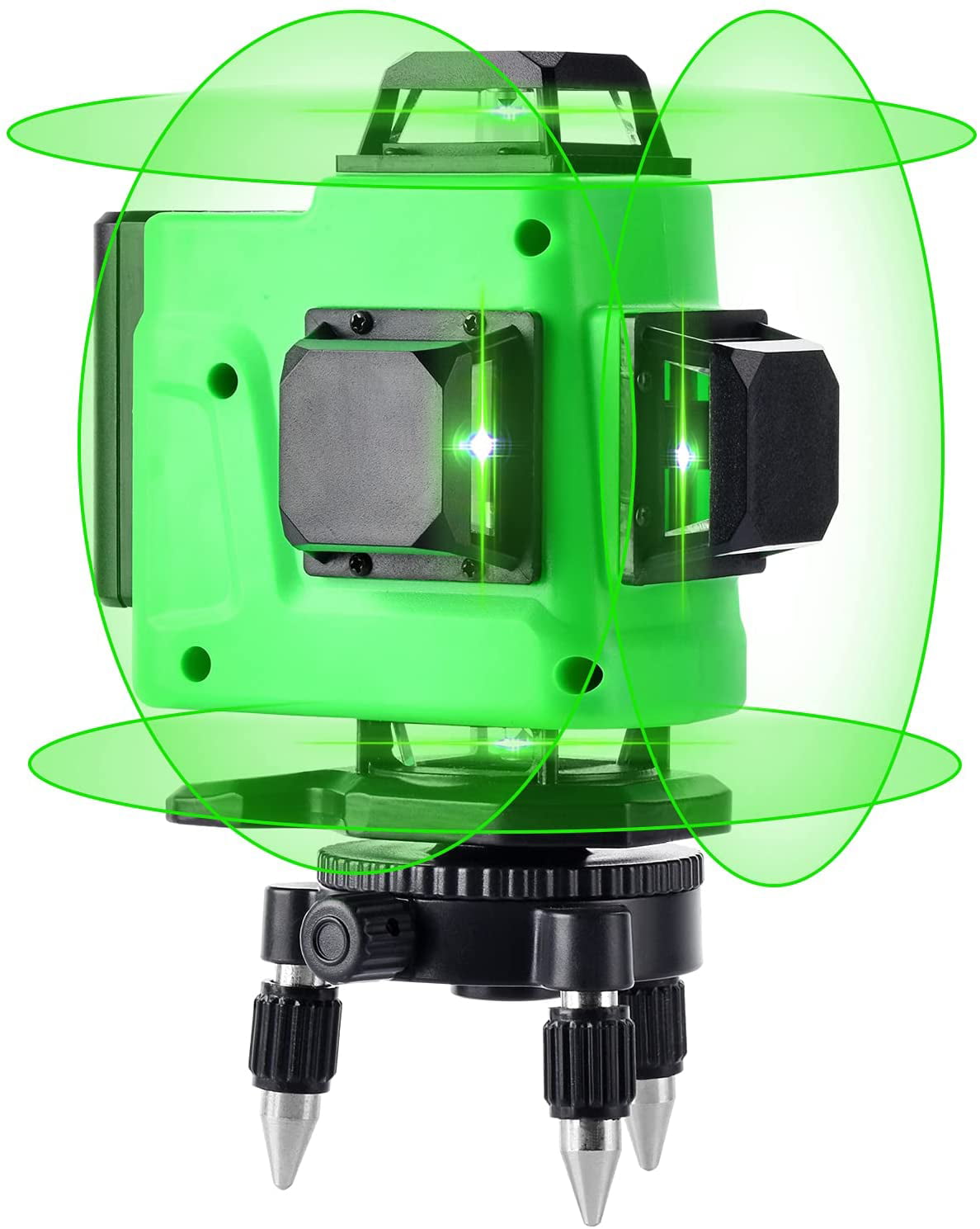 360° Green Beam Laser Level 3/4D Self leveling measure Tool Horizontal Vertical 
