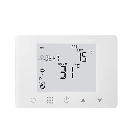 WiFi Smart Thermostat Wall-Hung Gas Boiler Heating Temperature Controller Work ,Easy to Operate