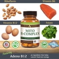 thumbnail image 3 of Mito B Complex - Vegan Mito B Complex with 5-MTHF and Adeno B12 - 60 Servings - by Suzy Cohen, RPh, 3 of 9