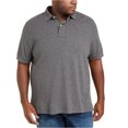 thumbnail image 1 of Polo de rugby Tommy Hilfiger para hombre Solid Ivy, gris, XLT, 1 of 4