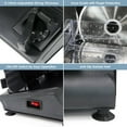 thumbnail image 3 of Elite Gourmet EMT-625B - Cortador de carne eléctrico de última precisión, cuchilla extraíble de acero inoxidable, grosor ajustable, ideal para cortes fríos, queso duro, verduras y pan, 7.5 pulgadas,, 3 of 5