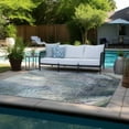 thumbnail image 6 of Addison Rugs Chantille Indoor/Outdoor Contemporary Watercolors Ivory Washable Rectangle Rug, 10' x 14', 6 of 6