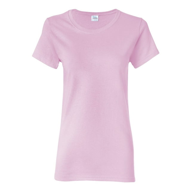 Heavy Cotton Women’s T-Shirt, 2XL, Light Pink