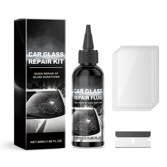 Cracks Gone Glass Repair Kit Car Windshield Crack Repair Kit for Chips and Crack