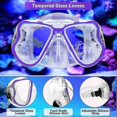 thumbnail image 3 of Ensemble Snorkel, Masque de Plongée Anti-Buée, Vue Grand Panoramique, Respiration Facile, 3 of 5