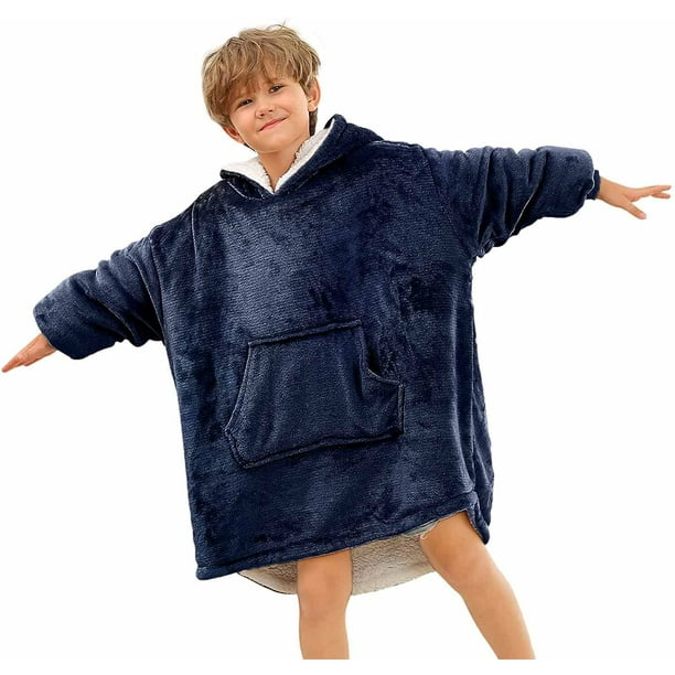 HHHC Blanket Hoodie, Oversized Wearable Sweatshirt Blankets of