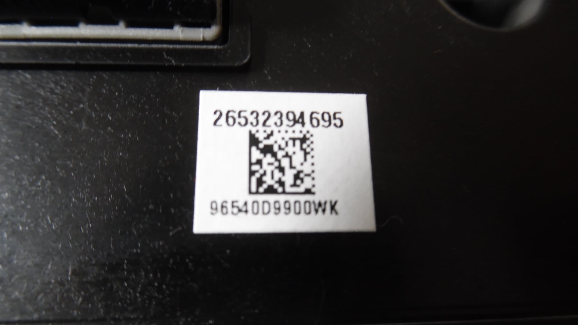 Pre-Owned 2020 2021 Kia Sportage Radio Media Control Panel 96540D9900WK OEM - Verify Specific Vehicle Fitment In Description - (Good)