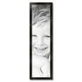 thumbnail image 2 of ArtToFrames 10" x 38" Wooden Finish Mahogany Picture Frame, 10x38 inch Brown Wood Poster Frame (WOM-4958), 2 of 7
