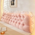 thumbnail image 3 of BKER Soft Comfortable Reading Pillow For Bed And Couch Support Backrest Cushion With Rectangular Shape Ideal For Dorm Room And Living Room 90x50cm, 3 of 3