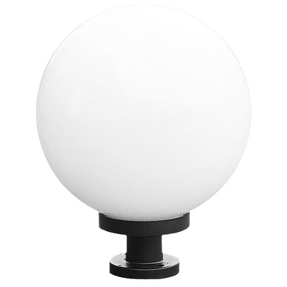 Monyance post light Acrylic Lamp Post Globe Outdoor Garden Light 15cm(9.65X5.91X5.91Inches)