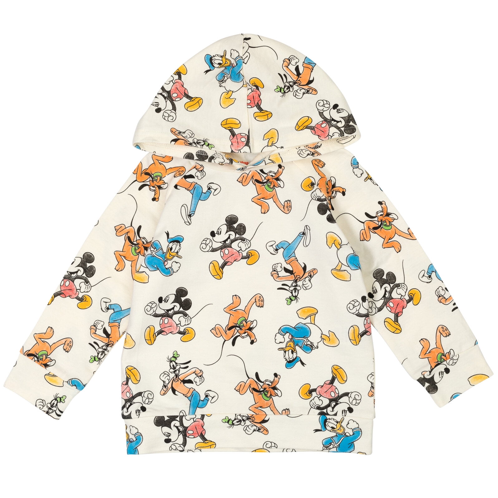 Disney Mickey Mouse Goofy Donald Duck Infant Baby Boys French Terry Hoodie and Jogger Pants Set