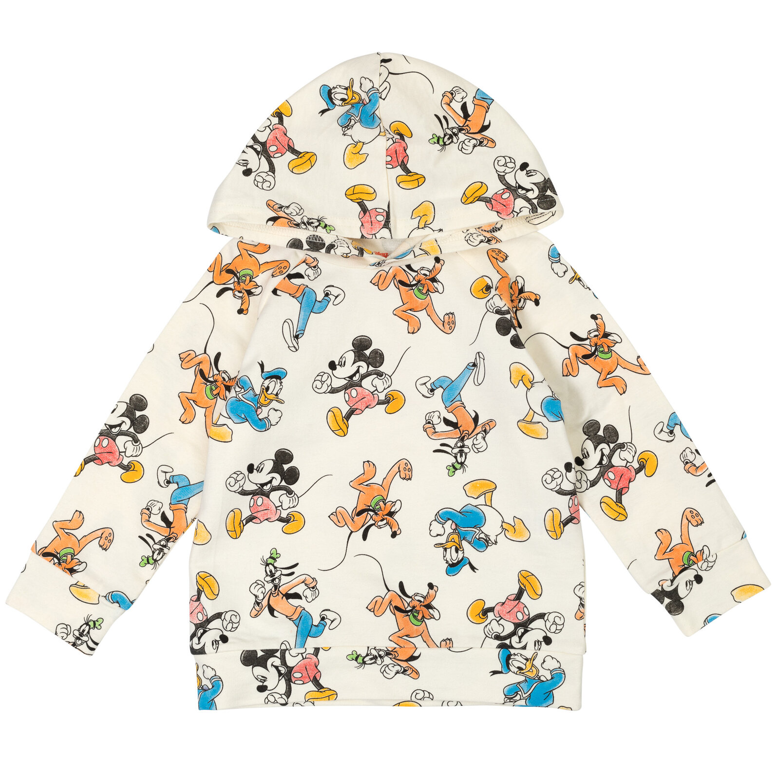 Disney Mickey Mouse Goofy Donald Duck Toddler Boys French Terry Hoodie ...