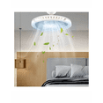 thumbnail image 2 of Lámpara LED con Ventilador de Techo 21W Rosca E27 Luz Blanca 9”, 2 of 4