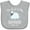 AC-Heather Grey, variant on Inktastic The Lord is My Shepherd Psalm 23 Boys or Girls Baby Bib