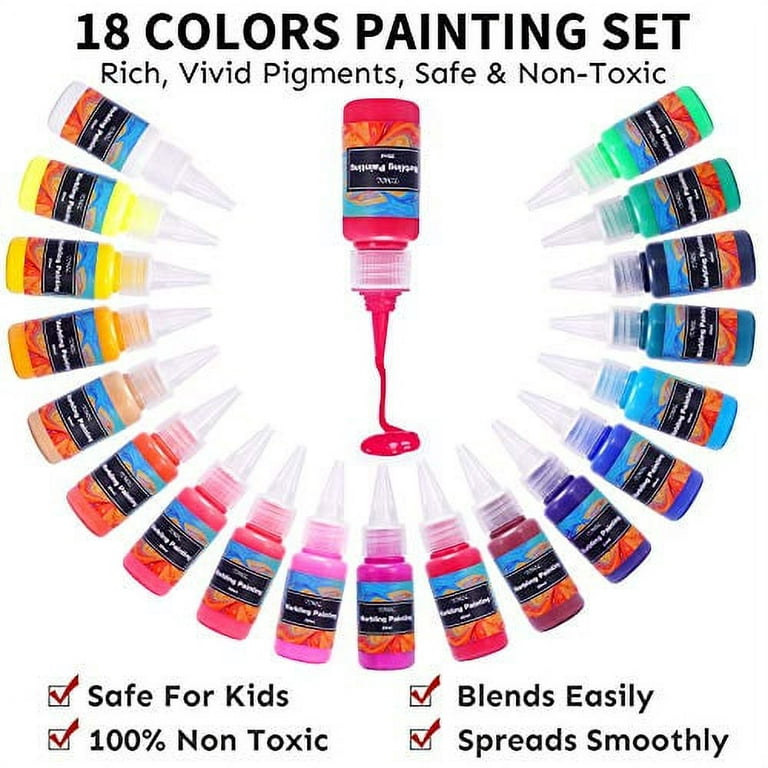Arts & Crafts For Kids Ages 8-12 6-8,Water Marbling Paint Kit, Art Supplies  for Kids,Toys For Girls Boys 4 5 6 7 8 9 10 11 12 Year Old