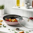 thumbnail image 4 of Staub Cast Iron Perfect Pan , Dutch Oven, 4.5-quart,  serves 4-5, Made in France, Peony Pink, 4 of 9
