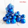 thumbnail image 3 of 12/24/36 piezas de bolas de Navidad, adornos para árbol de Navidad, colgantes de Navidad, regalo de Año Nuevo para fiesta en casa, decoración navideña, 3 of 5