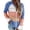 Blue, variant on Full Zip Hooded Hollow Knit Cardigan Womens Long Sleeve Loose Fit Lightweight Fall Daily Casual Layering Outer Tops Sky Blue S
