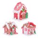 thumbnail image 1 of 3 unids Casa de dulces adornada Navidad Casa Decoración Ornamento de la fiesta Props de Navidad, 1 of 7