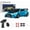 02-Blue, variant on D43-01 1/43 Scale 2.4G Full Proportional 4WD Alloy RC Drift Car with Gyro & LED Lighting, Silent Bearings, Adjustable Speed, Mini Cars for Desktop Race, Q4/Dark Blue