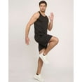thumbnail image 5 of Real Essentials 5 Pack: Dry-Fit Muscle Tank Tops Sleeveless Shirts Workout Tees Athletic Running Tees (Big & Tall Available), 5 of 6