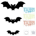 thumbnail image 1 of Halloween Hanging Spiders Decor PP for Outside Porch Lawn Decor  6PCS Spiders, 1 of 10
